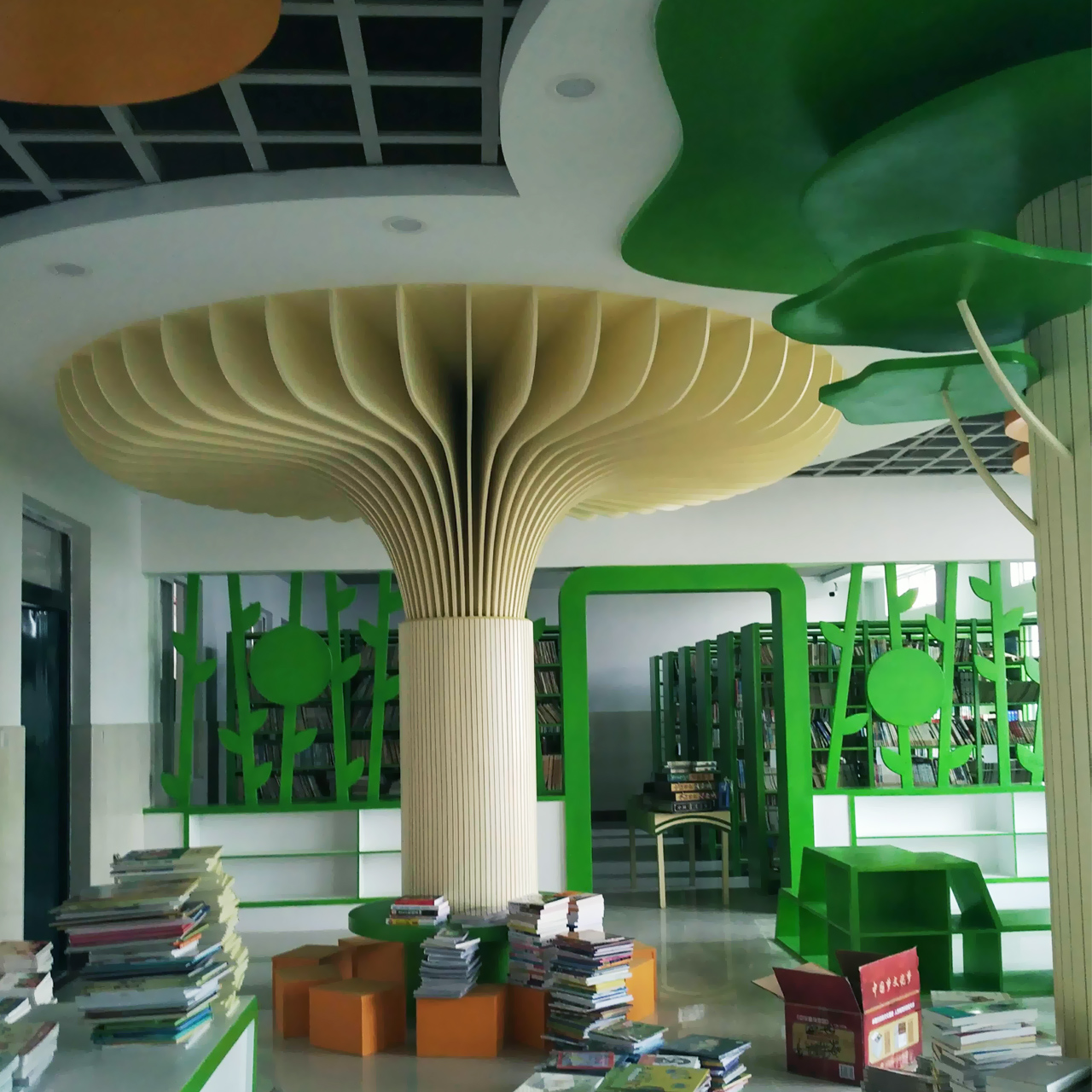 常州某学校文化墙设计案例